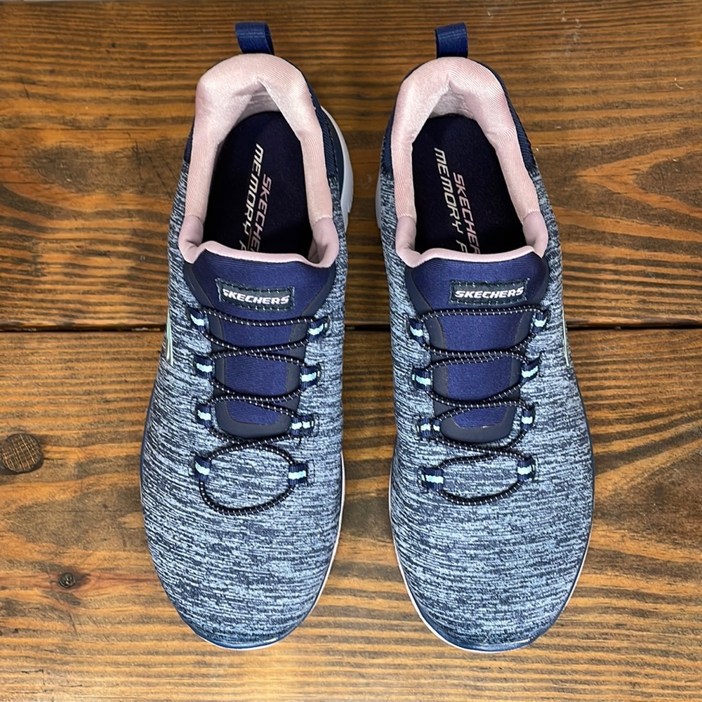Skechers Memory Foam Slip On Sneakers